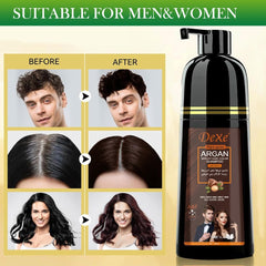 LUJAJIAO herbal ingredients with argan oil and ginseng for shine