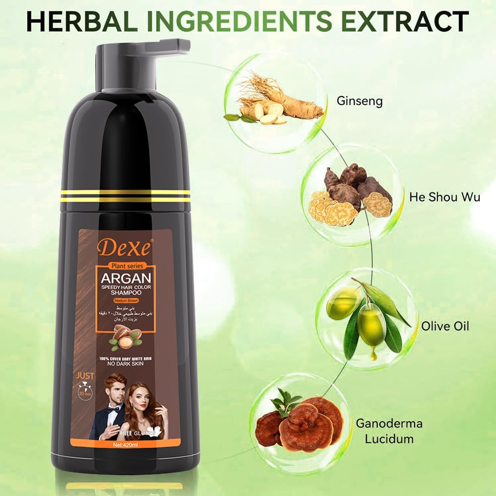 LUJAJIAO argan oil and ginseng shine boosters close-up.