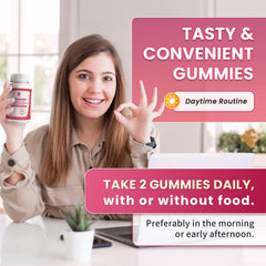 D-Mannose, Ashwagandha and Ginseng components in Lukaree gummies