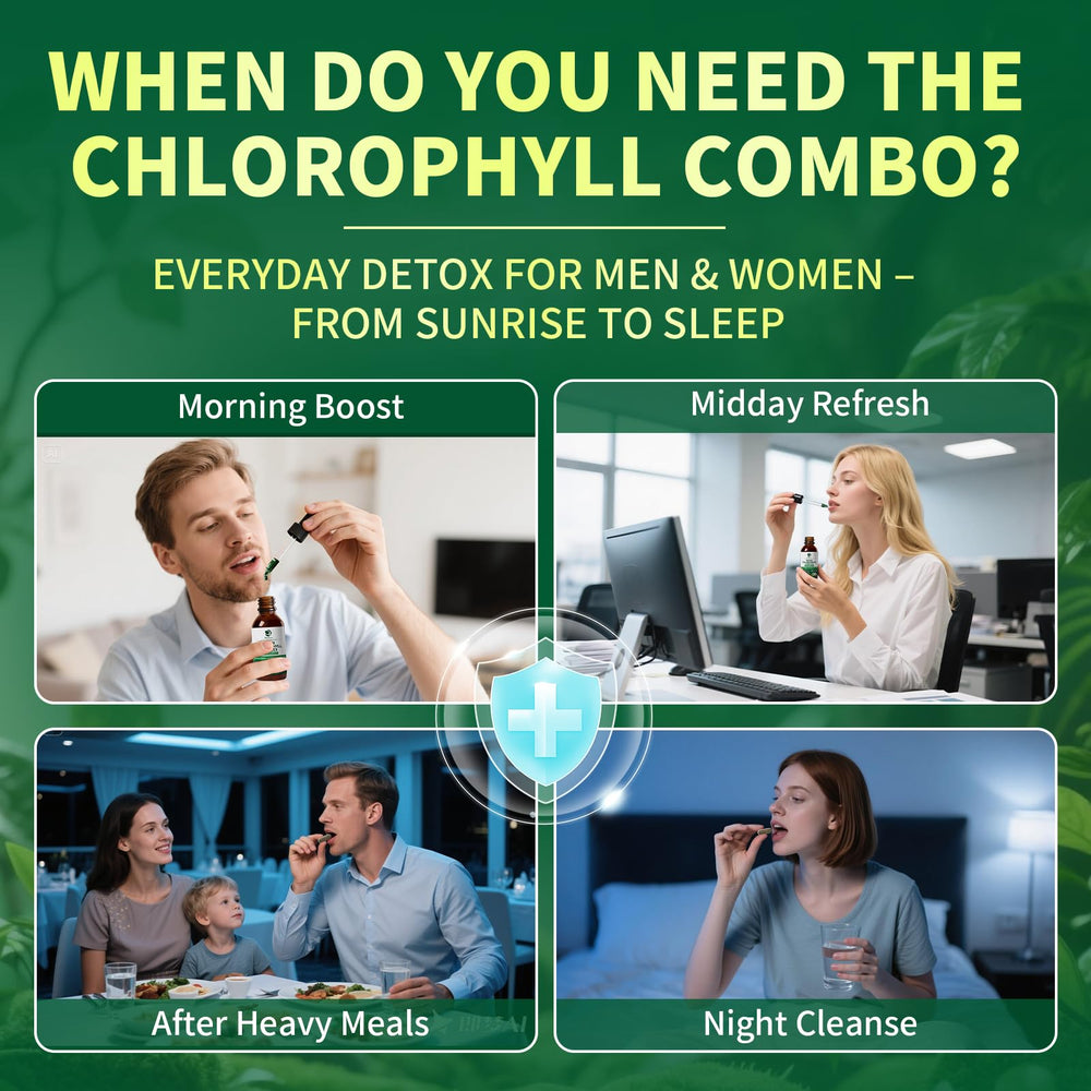Lukaree Chlorophyll Capsules bottle for PM use