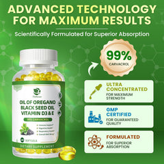 Lukaree oregano oil with 99% carvacrol for potent blend