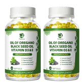 Lukaree Oregano Oil capsules 2-pack front view