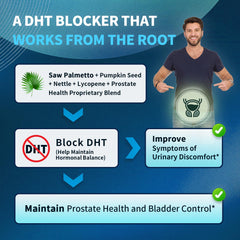 Vegan-friendly Lukaree Prostate Health packaging