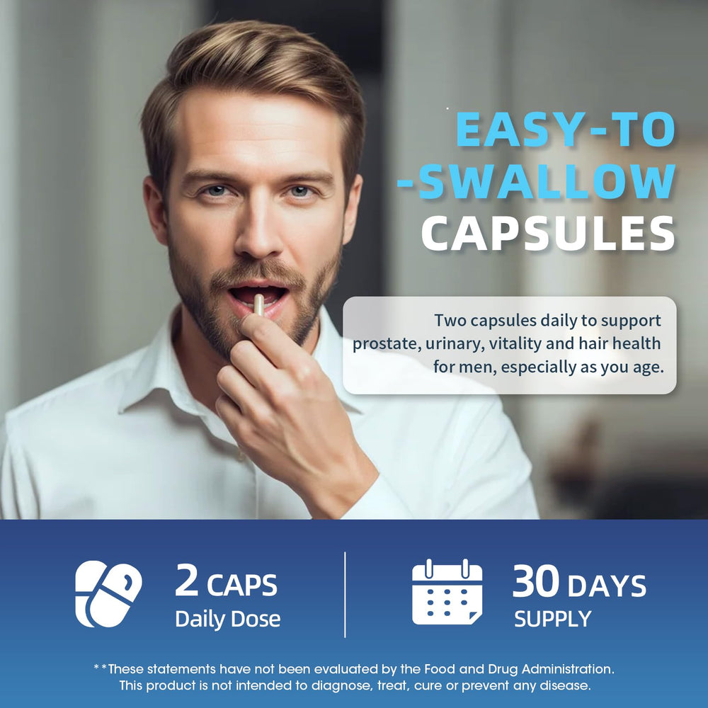 60-capsule bottle of Lukaree Prostate Health