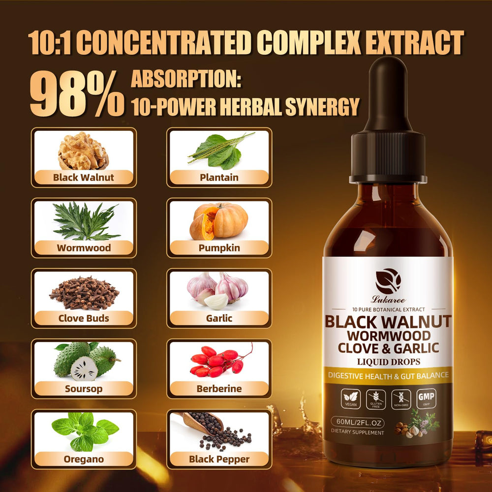 Lukaree tincture bottle with liposomal delivery label