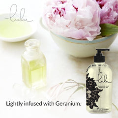 Couple enjoying a private massage with Lulu Geranium oil