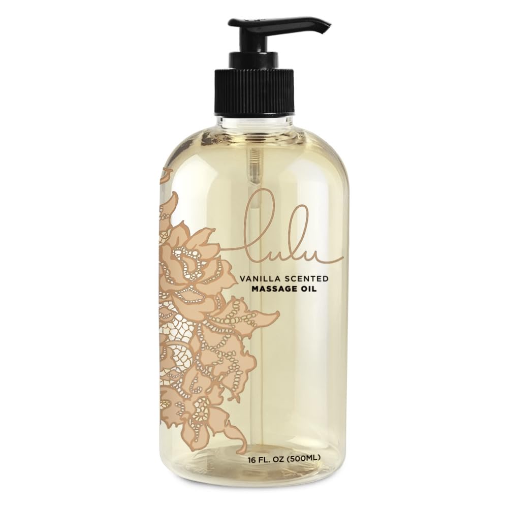 Couples massage using Lulu Vanilla Massage Oil