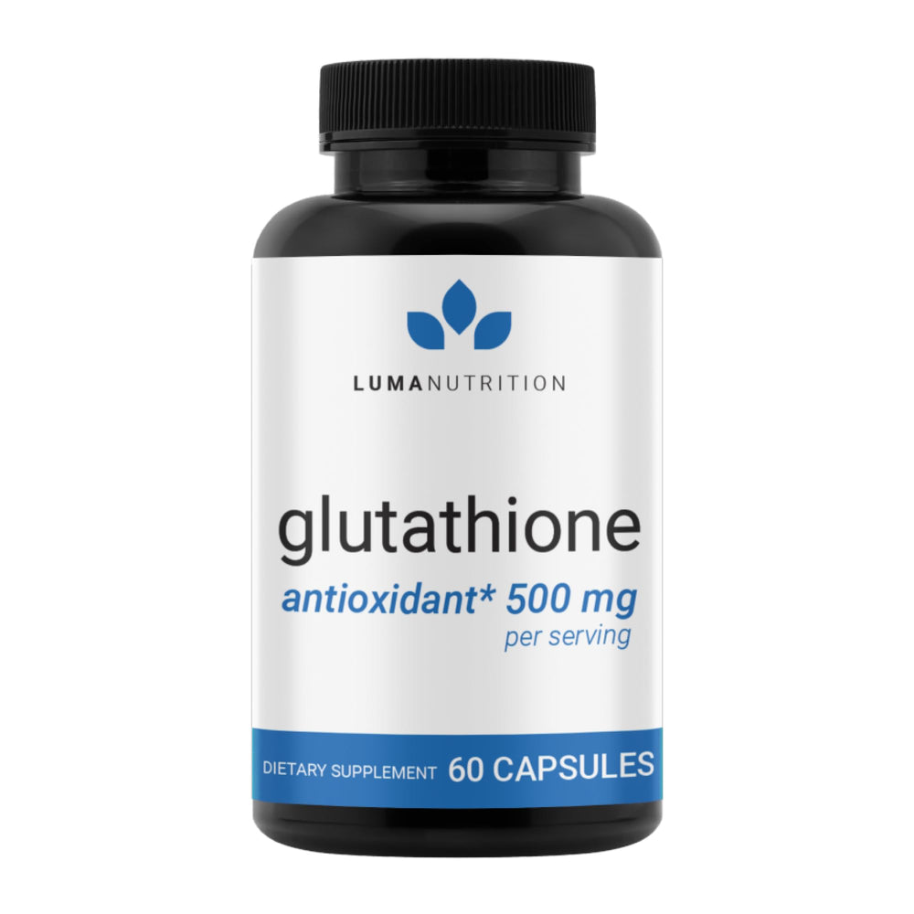 Packshot of Luma Glutathione 500mg 60 capsules