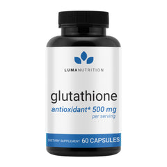 Packshot of Luma Glutathione 500mg 60 capsules