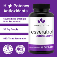 Close-up of bottle showing 600mg per capsule