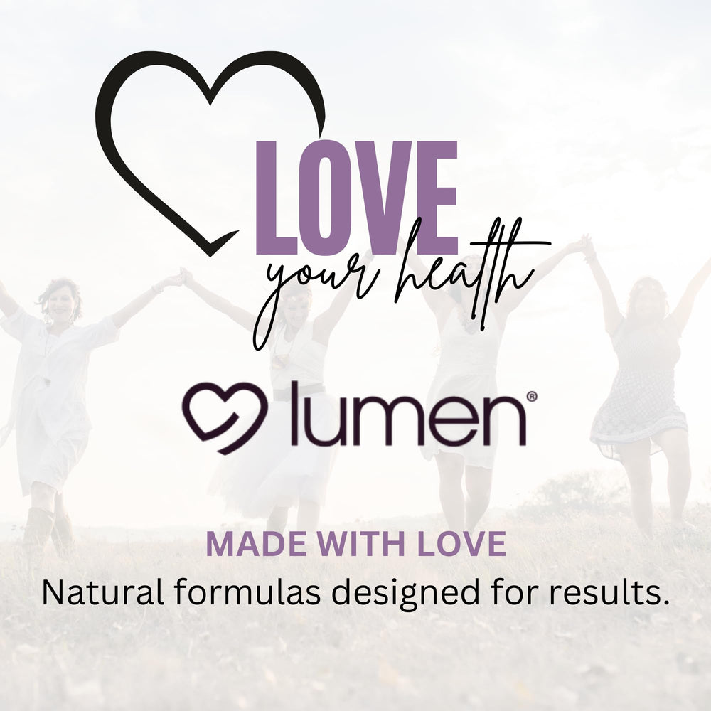 Product packaging and branding for Lumen Naturals