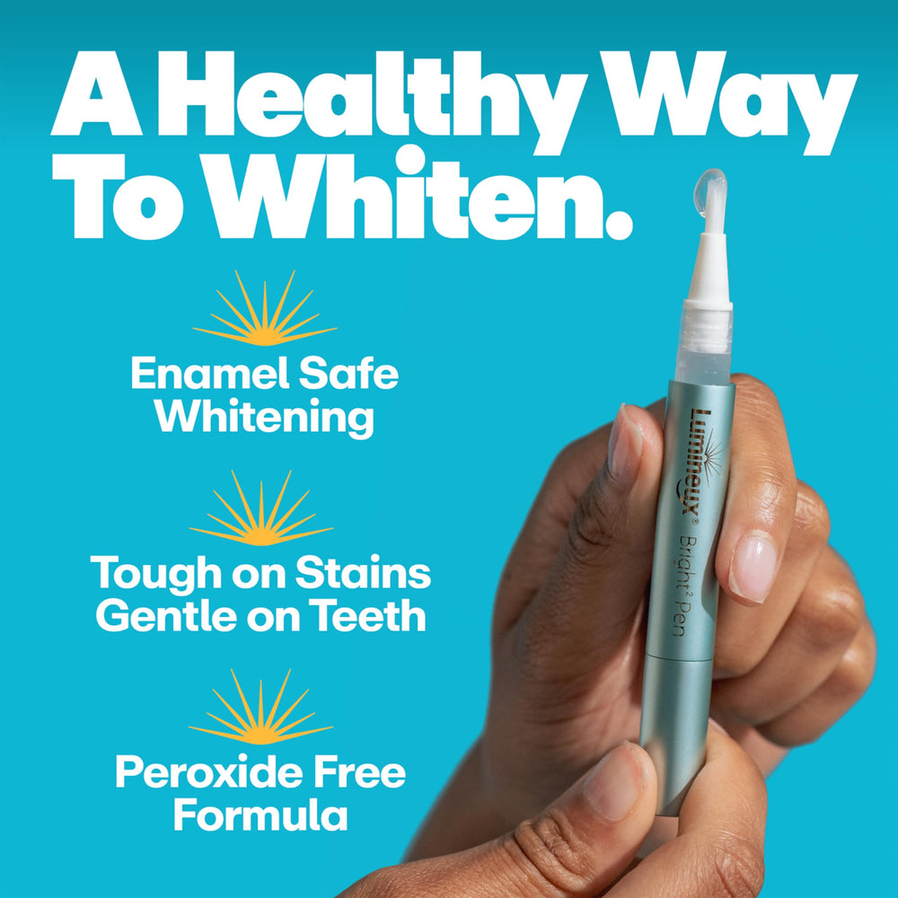 Side view of Lumineux pen with enamel-safe design