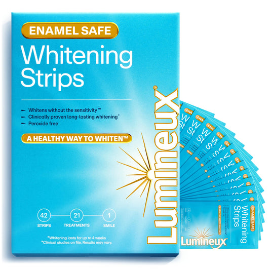 Lumineux Teeth Whitening Strips – 21 Treatments box