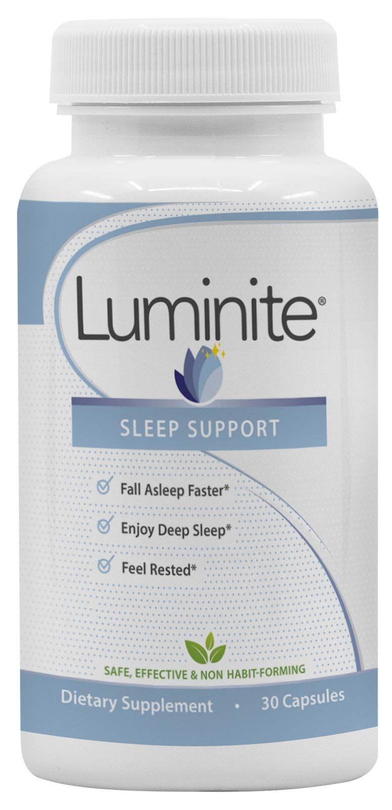 Close-up of Luminite Sleep Support ingredients