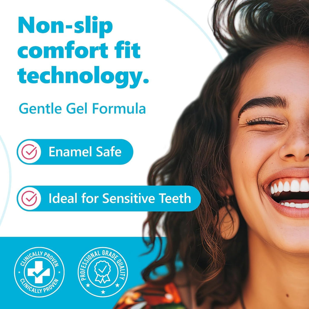 Close-up of Lumist comfort-fit whitening strip