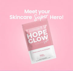 Close-up packaging of Luna Aura Hope Glow 700mg