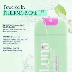 Luna Daily Body Cleansing Spray 30ml travel size ready to pack