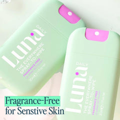 Luna Daily Body Cleansing Spray developed with dermatologists and gynecologists