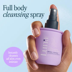 Luna Daily cap close-up showing portable design for on-the-go cleaning