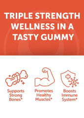 Two Lunakai gummies representing daily dose