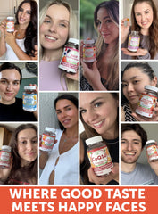 Ingredients list for Lunakai calcium gummies with magnesium, zinc, vitamin D3 and K2