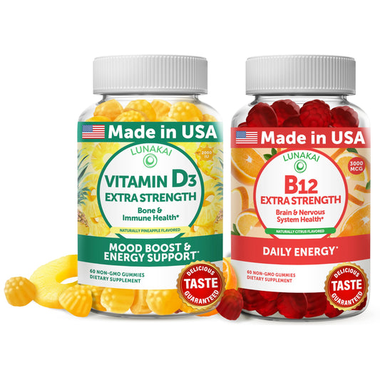 Main product image for Lunakai D3 & B12 Gummies Bundle