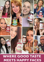 Vegan, gelatin-free Lunakai hair vitamins for hair growth