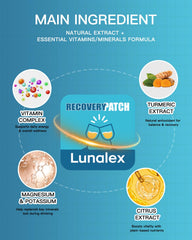 Lunalex Party Recovery Patch waterproof adhesive close-up