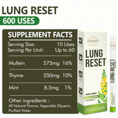 Natural mullein leaves and herbs used in the pen