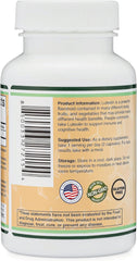 Label and packaging details for Luteolin supplement