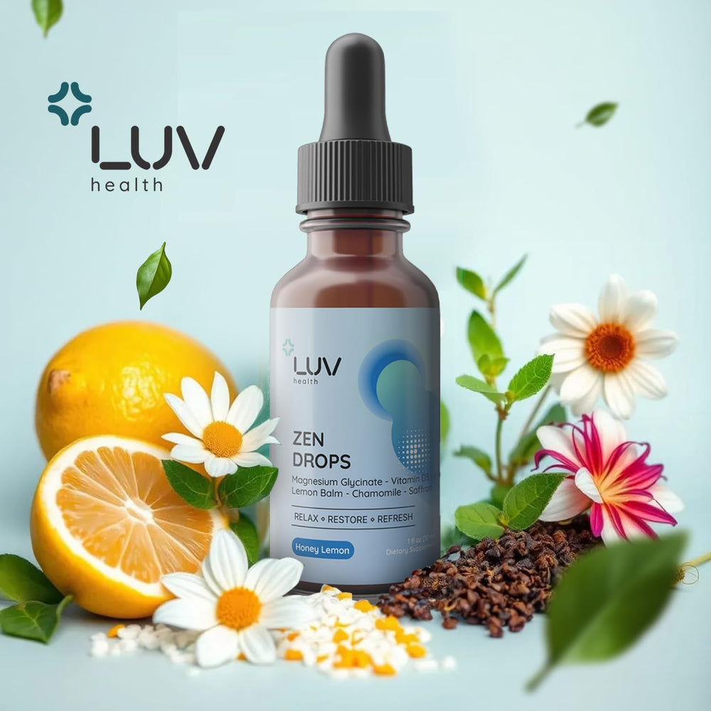 LUV Zen Drops USA-made badge reinforces quality and care