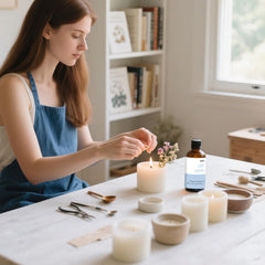 Soap making with Luxe Empire Fragrance Oil