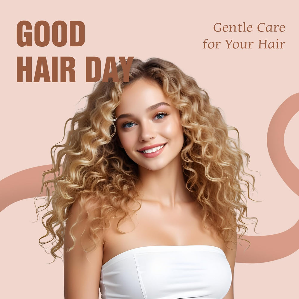 Luxfume Curl Shampoo promotes elasticity and natural shine.