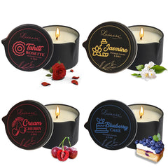 LUXMASA massage candle set Tahiti scent in gift box