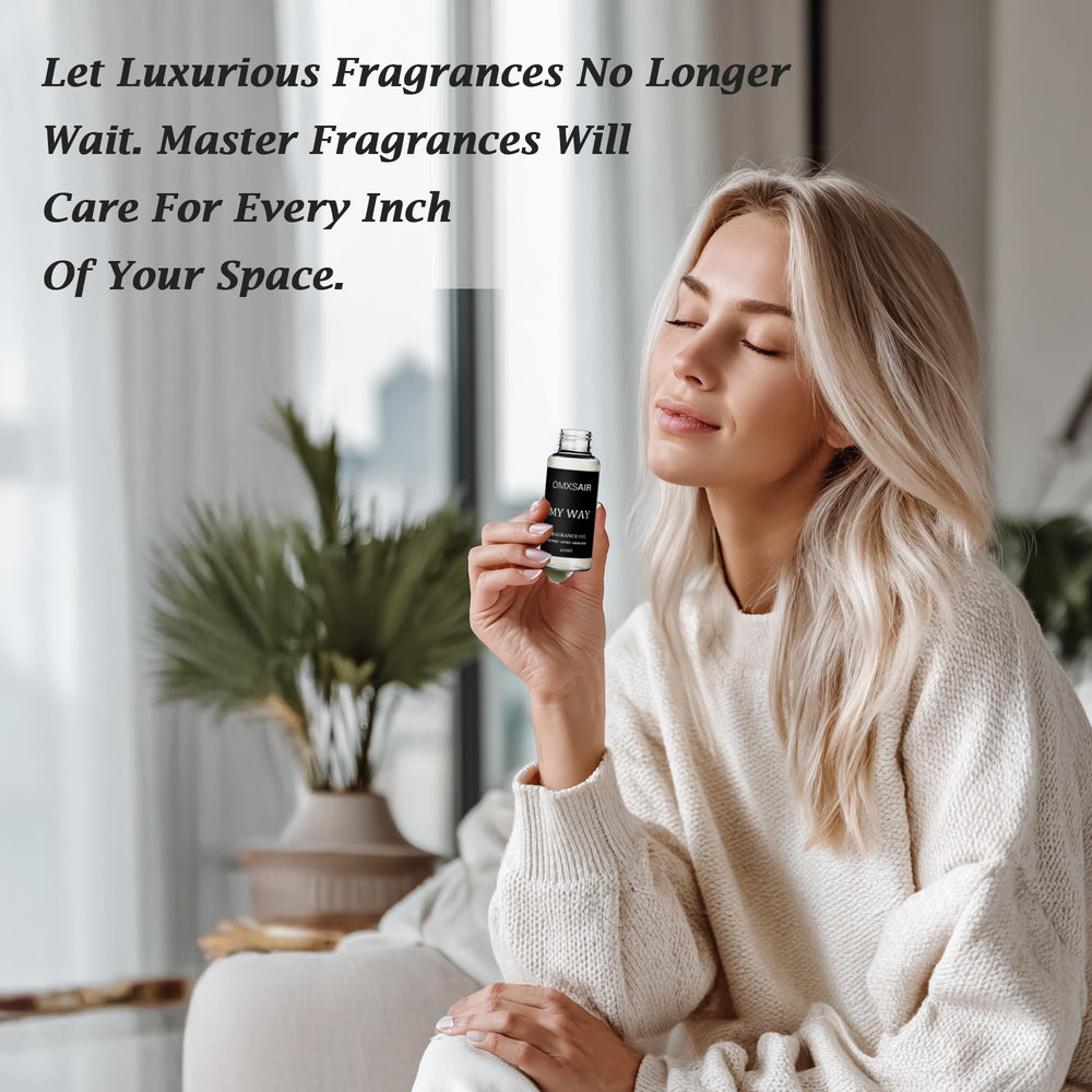 Lavender and bergamot botanical oils forming a calming blend