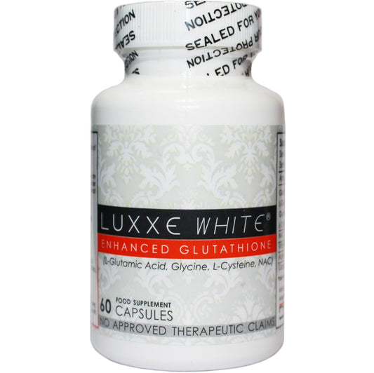 Luxxe White bottle front view