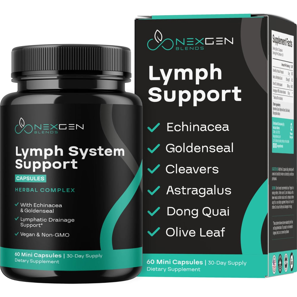 Hero image of Herbal Lymph System Support bottle