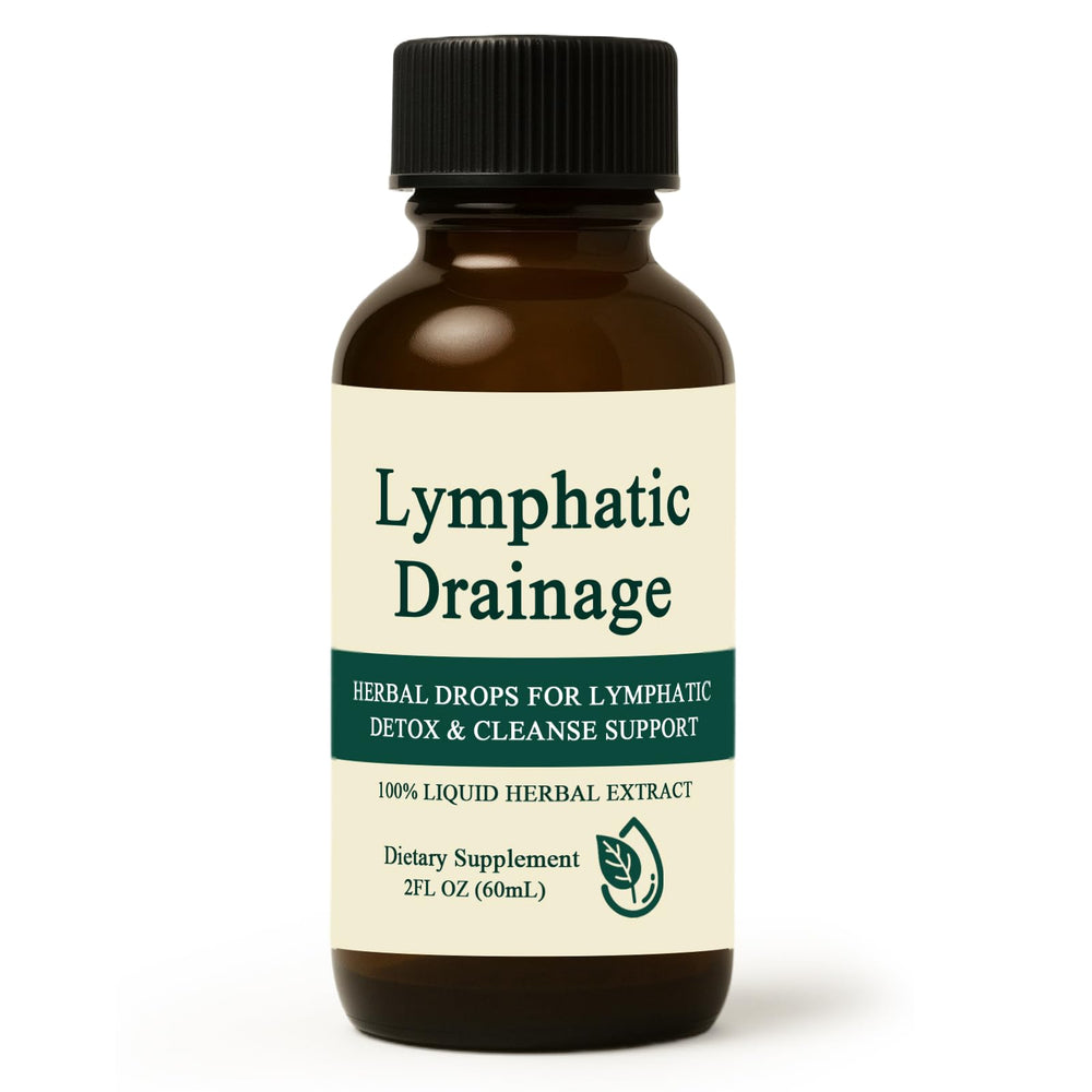 Lymphatic Drainage Drops bottle front view