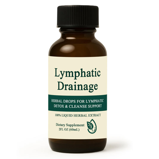 Lymphatic Drainage Drops bottle front view