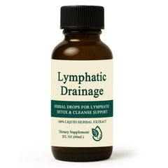 Lymphatic Drainage Drops bottle front view