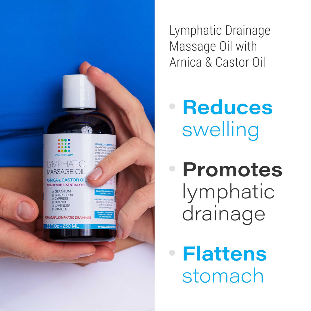 Product label displaying Arnica and cold-pressed Castor Oil