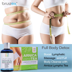 Fibrosis support and anti-fibrosis massage with the oil