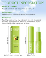 LYSdefeu portable avocado lip balm set for on-the-go hydration.