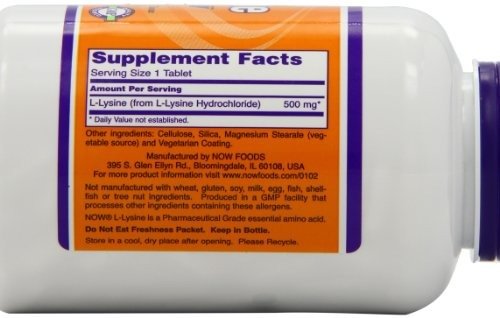 L-Lysine supporting collagen and elastin formation