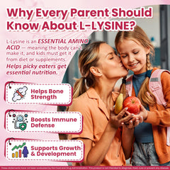 L-Lysine Gummies packaging and label