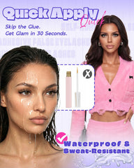 LZM easy removal lashes peel away gently without residue.