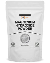 Front view of mGanna Magnesium Hydroxide Powder 227 g package
