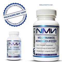 Box and bottle packaging of MAAC10 NMN product
