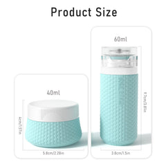 Mabnuby 40ml cream jar with wide mouth for easy refilling.