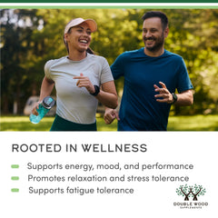 Maca root capsules providing mood support